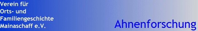 Ahnenforschung