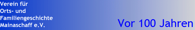 Vor 100 Jahren